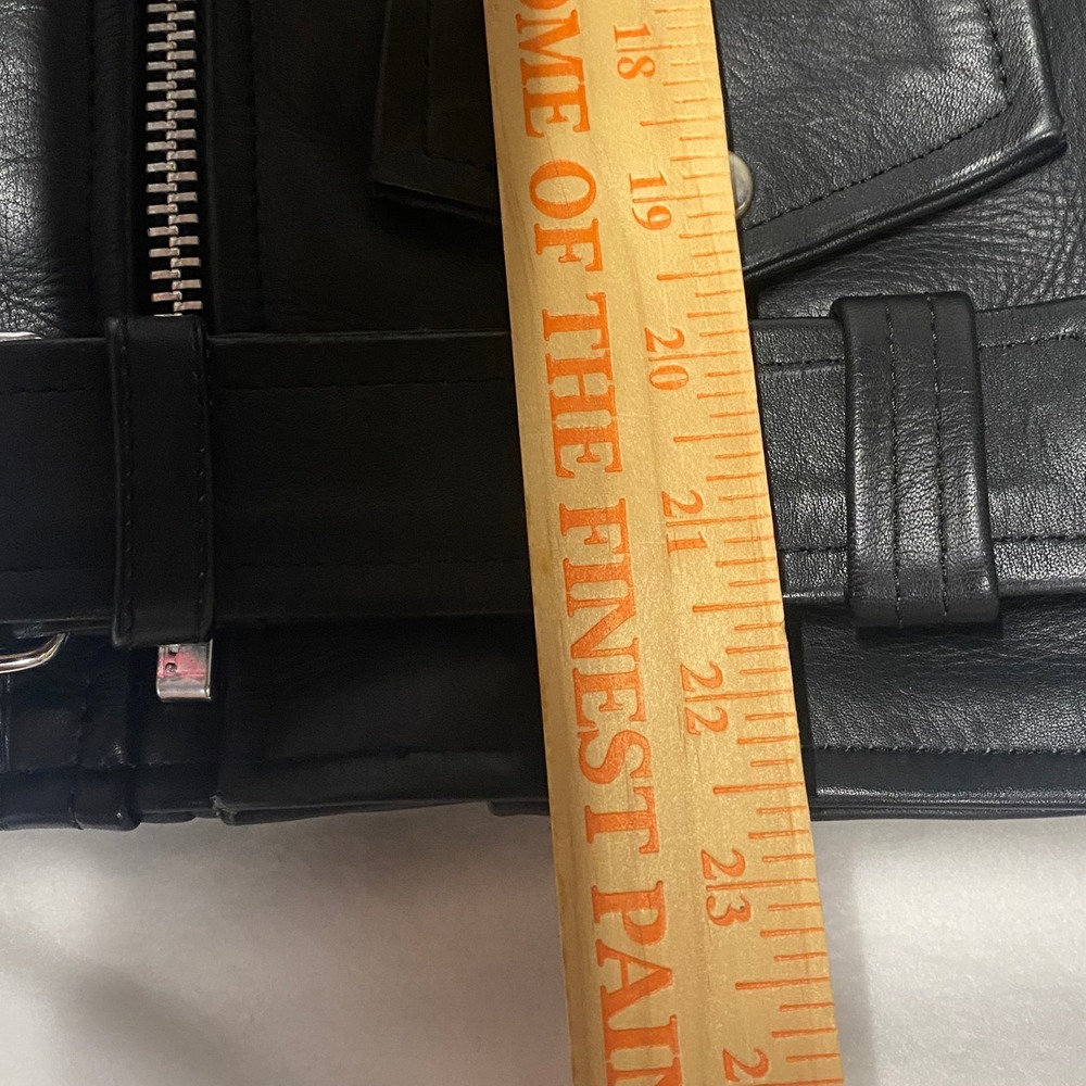 Black Leather Jacket - image 7